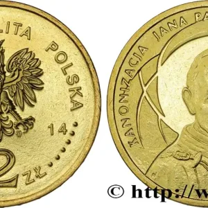 POLOGNE 2 Zlote Canonisation de Jean-Paul II 2014 Varsovie fwo_843543 Monde Acheter Direct
