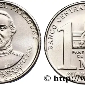 Livraison Express PARAGUAY 1000 Guaranies Maréchal Francisco Solano Lopez 2008 fwo_845660 Monde