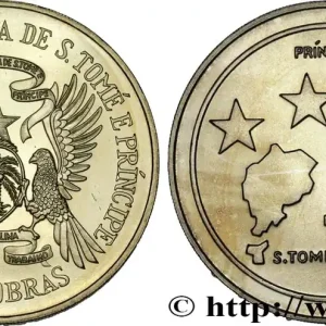 SAINT THOMAS et PRINCE 100 Dobras 10 ans de l’indépendance 1985 fwo_849890 Monde Fait Main