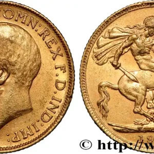 OR, PALLADIUM ET PLATINE INVESTISSEMENT 1 Souverain Georges V 1912 Londres fwo_854408 Monde Prix Réduit