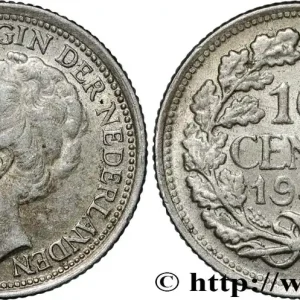 PAYS-BAS 10 Cents Wilhelmine 1941 Utrecht fwo_855170 Monde Livraison Mondiale