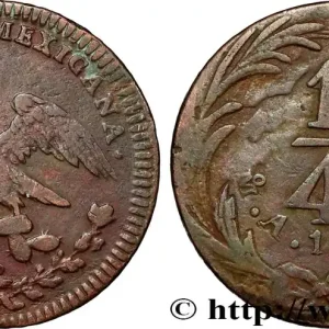 Meilleure Vente MEXIQUE 1/4 Real Aigle 1834 Mexico fwo_855176 Monde