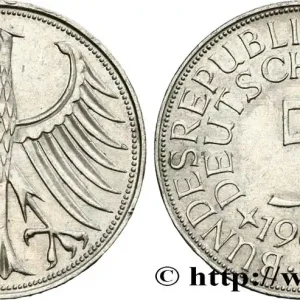 Gros Lot ALLEMAGNE 5 Mark aigle héraldique 1966 Munich fwo_432264 Monde