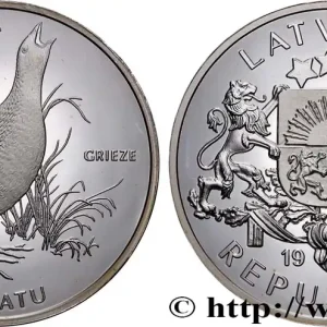 Offre Limitée LETTONIE 10 Latu Grive 1996 Riga fwo_540320 Monde
