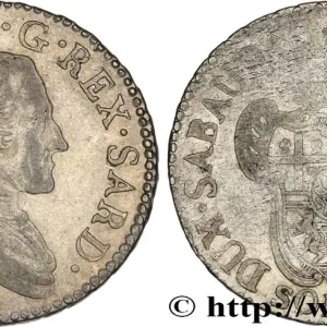 ITALIE - ROYAUME DE SARDAIGNE 20 Soldi Victor Amédée III 1795 Turin fwo_542310 Monde Remise