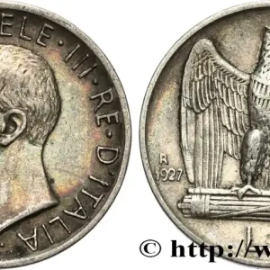 Offre Exclusive ITALIE 5 Lire Victor Emmanuel III 1927 Rome fwo_638496 Monde