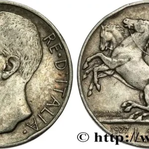 Original ITALIE 10 Lire Victor Emmanuel III 1927 Rome fwo_638532 Monde