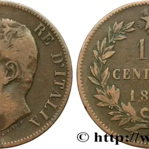 ITALIE 10 Centesimi Humbert Ier 1893 Birmingham fwo_638552 Monde Vente Directe
