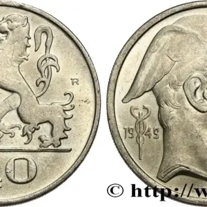 Soldes BELGIQUE 50 Francs Mercure, légende française 1949 fwo_642390 Monde