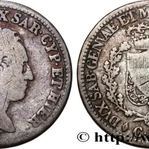 Promotion Saisonnière ITALIE - ROYAUME DE SARDAIGNE 50 Centesimi Charles Félix 1826 Turin fwo_674732 Monde