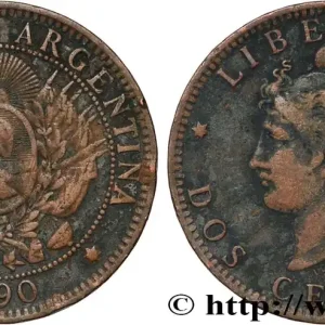 Prix Bas ARGENTINE 2 Centavos 1890 fwo_833648 Monde