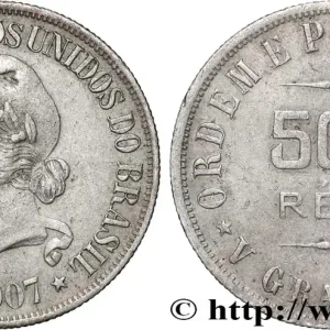 BRÉSIL 500 Reis “Liberté” 1907 fwo_841576 Monde Prix Réduit