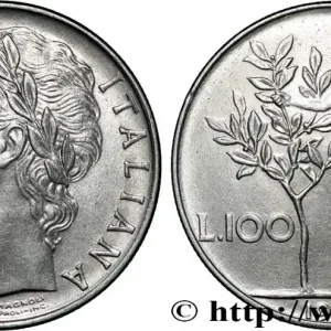 ITALIE 100 Lire 1956 Rome fwo_847738 Monde Nouvel Arrivage