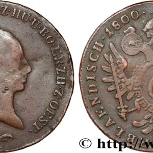 Usine Directe AUTRICHE 6 Kreuzer François II 1800 Hall fwo_847980 Monde