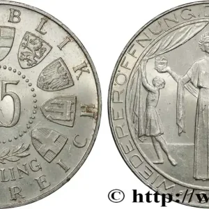 Seulement Aujourd’hui AUTRICHE 25 Schilling réouverture du théatre national de Vienne 1955 fwo_848096 Monde