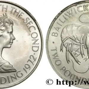 Promotion JERSEY 2 Pounds 50 Pence noces d’argent 1972 fwo_850510 Monde