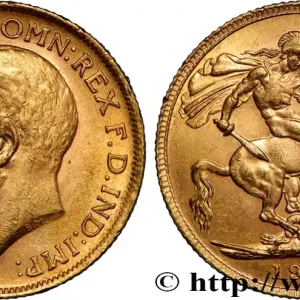 Produit De Marque OR, PALLADIUM ET PLATINE INVESTISSEMENT 1 Souverain Georges V 1911 Londres fwo_854393 Monde