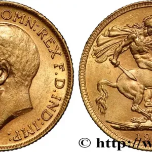 OR, PALLADIUM ET PLATINE INVESTISSEMENT 1 Souverain Georges V 1912 Londres fwo_854399 Monde Acheter En Ligne