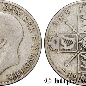 ROYAUME-UNI 1 Florin Georges V 1921 fwo_854786 Monde Vente Flash