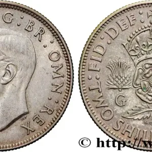 Usine Directe ROYAUME-UNI 1 Florin (2 Shillings) Georges VI 1946 fwo_854789 Monde