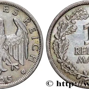 Gros Lot ALLEMAGNE 1 Reichsmark aigle 1925 Berlin fwo_854866 Monde