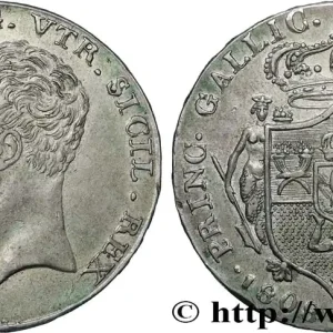 Bon Marché ITALIE - ROYAUME DE NAPLES - JOSEPH NAPOLÉON Piastre de 120 Grana 1808 Naples fwo_839377 Monde