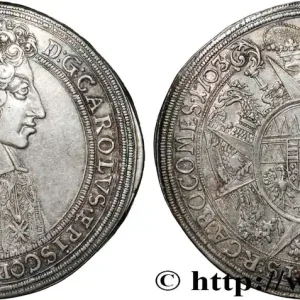 AUTRICHE - ÉVÊCHÉ D'OLMUTZ - CHARLES III JOSEPH DE LORRAINE Thaler 1703 Olmutz fwo_850245 Monde Prix Promo