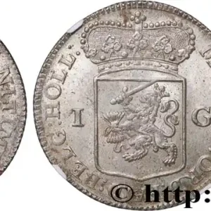 Meilleur Prix PAYS-BAS - PROVINCES-UNIES - HOLLANDE 1 Gulden 1762 fwo_852971 Monde