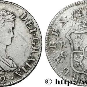 Premium ESPAGNE 2 Reales Ferdinand VII 1812 Majorque fwo_854720 Monde