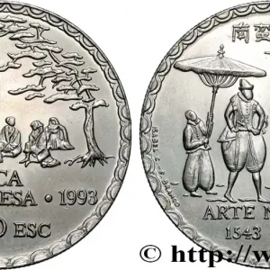 PORTUGAL 200 Escudos Art Namban, rencontre avec un jésuite au Japon 1993 Lisbonne fwo_690320 Monde Jusqu’à Épuisement Des Stocks