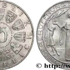 AUTRICHE 25 Schilling réouverture du théatre national de Vienne 1955 fwo_822729 Monde Dernière Chance