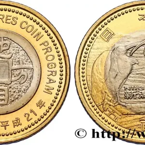 Soldes JAPON 500 Yen série des 47 préfectures : Niigata an 21 Heisei 2009 fwo_824285 Monde