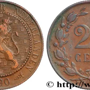 PAYS-BAS 2 1/2 Cents lion couronné 1890 Utrecht fwo_826921 Monde Jusqu’à Épuisement Des Stocks