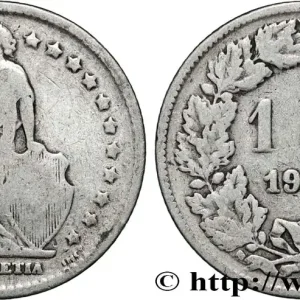 Livraison Mondiale SUISSE 1 Franc Helvetia 1903 Berne fwo_839346 Monde