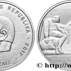 LETTONIE 1 Lats Proof Karlis Zale 2012 Utrecht fwo_842865 Monde Offre Du Jour