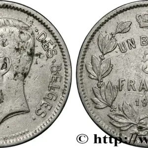 Jusqu’à Épuisement Des Stocks BELGIQUE 5 Francs - 1 Belga Albert Ier légende Française 1930 fwo_846433 Monde