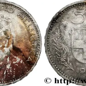 SUISSE 5 Francs Berger 1923 Berne fwo_846450 Monde Meilleure Qualité