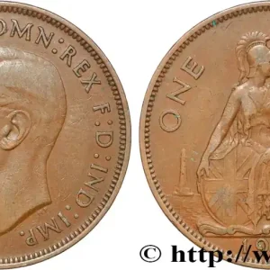 Nouveauté ROYAUME-UNI 1 Penny Georges VI 1937 fwo_852353 Monde