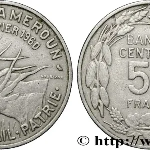 Bon Plan CAMEROUN 50 Francs Etat du Cameroun, commémoration de l’indépendance 1960 Paris fwo_852436 Monde