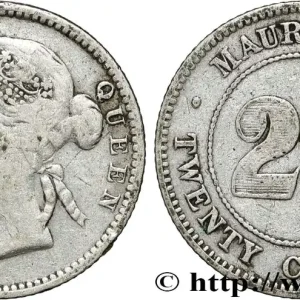 ÎLE MAURICE 20 Cents Victoria 1899 fwo_852447 Monde Meilleur Choix