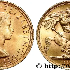 OR, PALLADIUM ET PLATINE INVESTISSEMENT 1 Souverain Élisabeth II 1958 Londres fwo_860005 Monde Satisfait Ou Remboursé