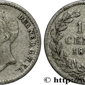 PAYS-BAS 10 Cents Guillaume II 1849 Utrecht fwo_861615 Monde Vente Flash