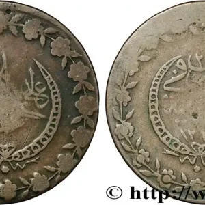 Acheter En Ligne TURQUIE 5 Kurush au nom de Mahmoud II AH1223 an 26 1833 Constantinople fwo_858115 Monde
