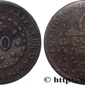 Remise BRÉSIL 20 Réis Pierre Ier du Brésil 1829 Rio de Janeiro fwo_821746 Monde