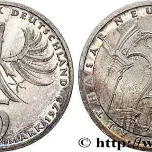 Prix Réduit ALLEMAGNE 5 Mark Proof l’architecte baroque Balthazar Neumann 1978 Stuttgart fwo_822888 Monde