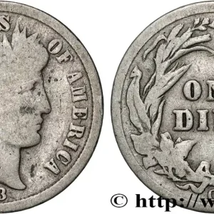 Prix Bas ÉTATS-UNIS D'AMÉRIQUE 1 Dime Barber 1903 Nouvelle-Orléans fwo_833684 Monde