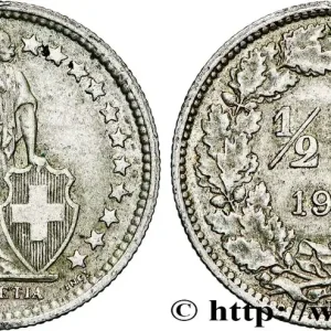 SUISSE 1/2 Franc Helvetia 1957 Berne - B fwo_837571 Monde Commander Vite