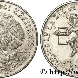 Satisfait Ou Remboursé MEXIQUE 25 Pesos Jeux Olympiques de Mexico 1968 Mexico fwo_843568 Monde
