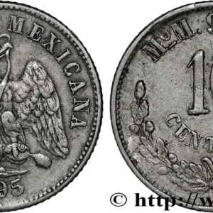 MEXIQUE 10 Centavos 1895 Mexico fwo_847773 Monde Édition Limitée