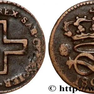 Livraison Gratuite ITALIE - ROYAUME DE SARDAIGNE 2 Denari frappe au nom de Charles Emmanuel IV 1800 Turin fwo_848017 Monde